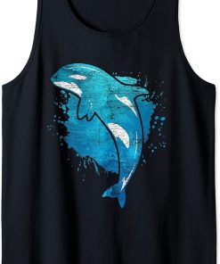 Colorful Orca Tank Top