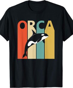 Cute Orca Safari Zoo Animal Art T-Shirt