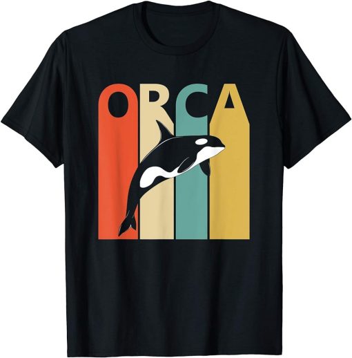 Cute Orca Safari Zoo Animal Art T-Shirt